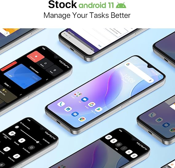 UMIDIGI A11S Unlocked Cell Phone, 6.53 FHD Full View Screen, 5150mAh Battery Android 11 Smartphone with Dual SIM (4G LTE)