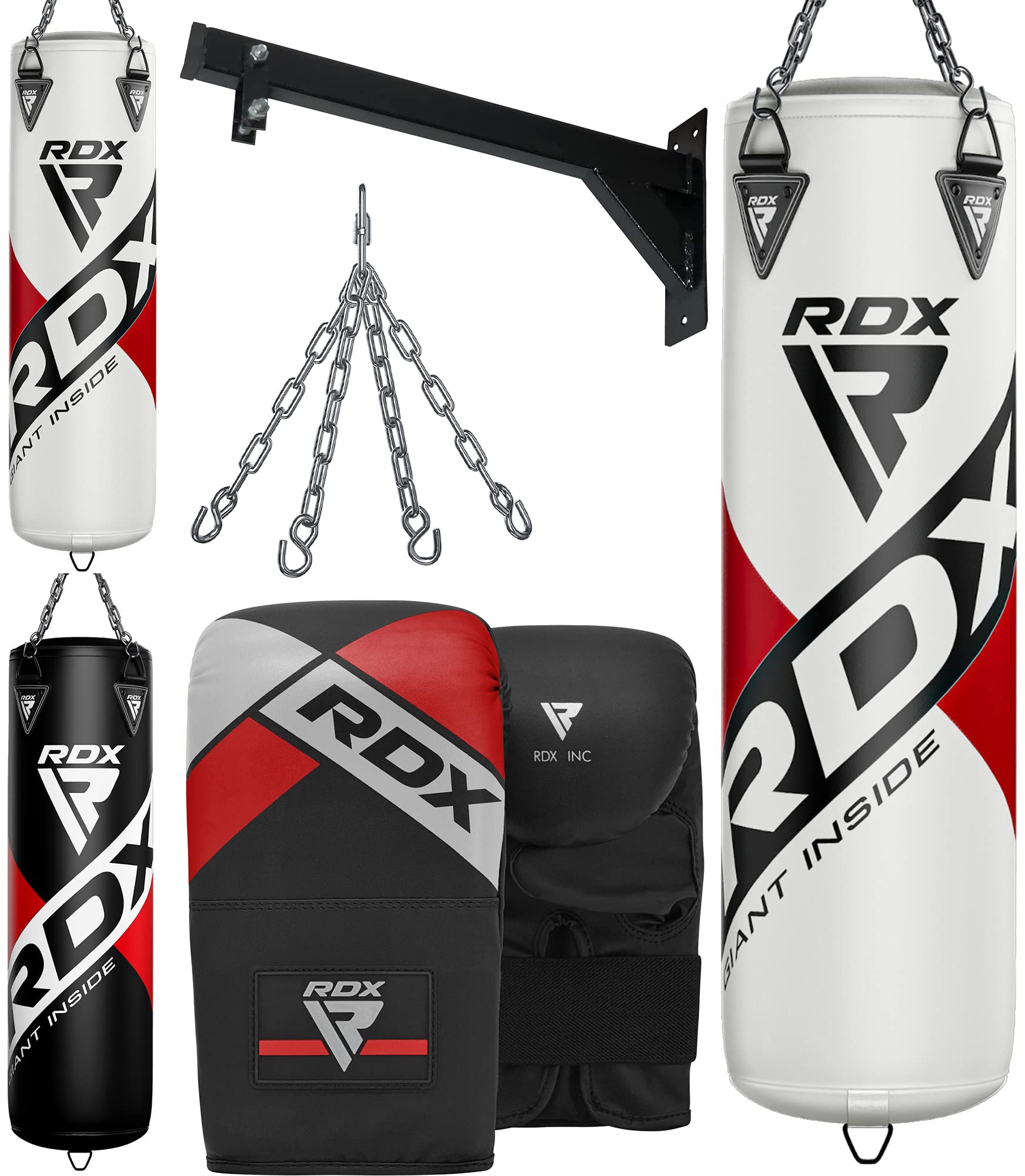 Buy RDX Professional Anti Swing Filled 5FT 4FT Punch Bag Set, 5 PC Maya