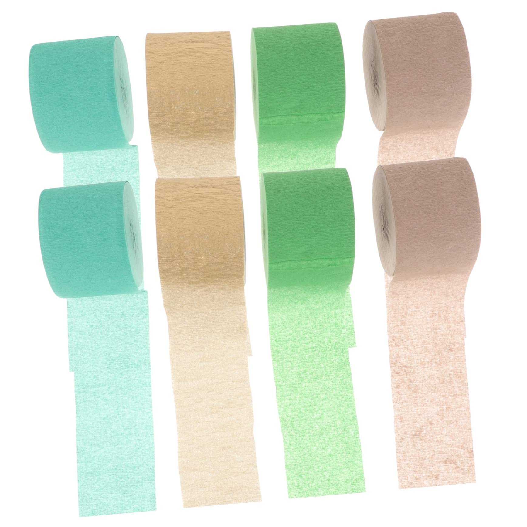 SEWACC 24rouleaux Papier Crépon Pour Fête Décorations Anniversaire Mariage Et Événements Spéciaux