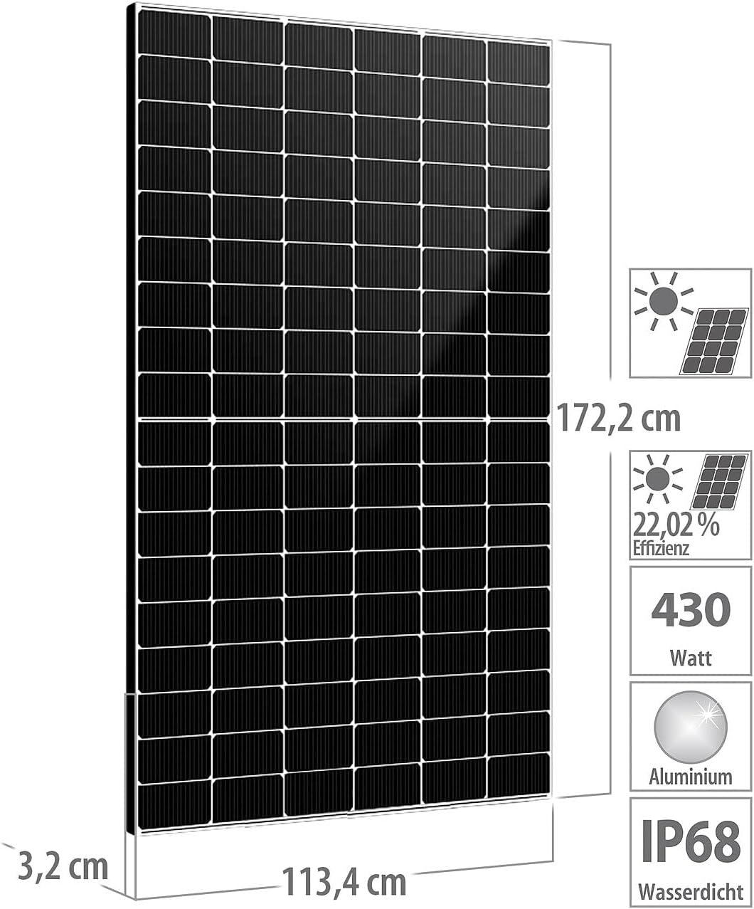 Solar Module dimensions and specifications