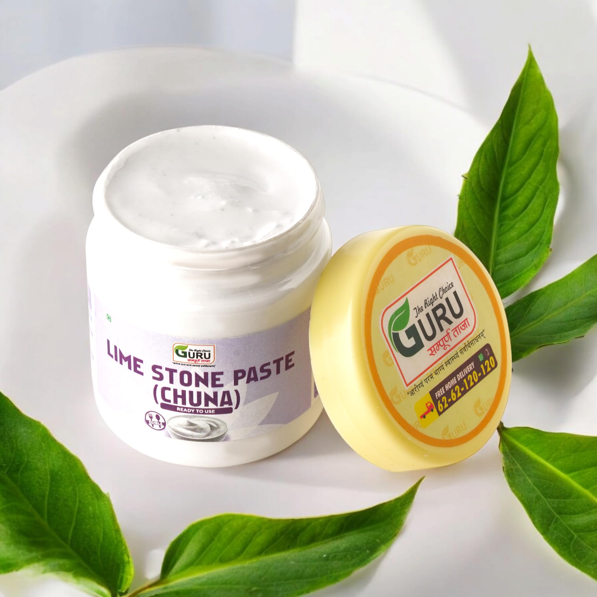 GURU Edible Limestone (Chuna Paste) :- 150 gm | Good for Bone Health | Rich in Calcium | Paan Chuna Paste (B0DCTKKQGN) Amazon Price History, Amazon Price Tracker