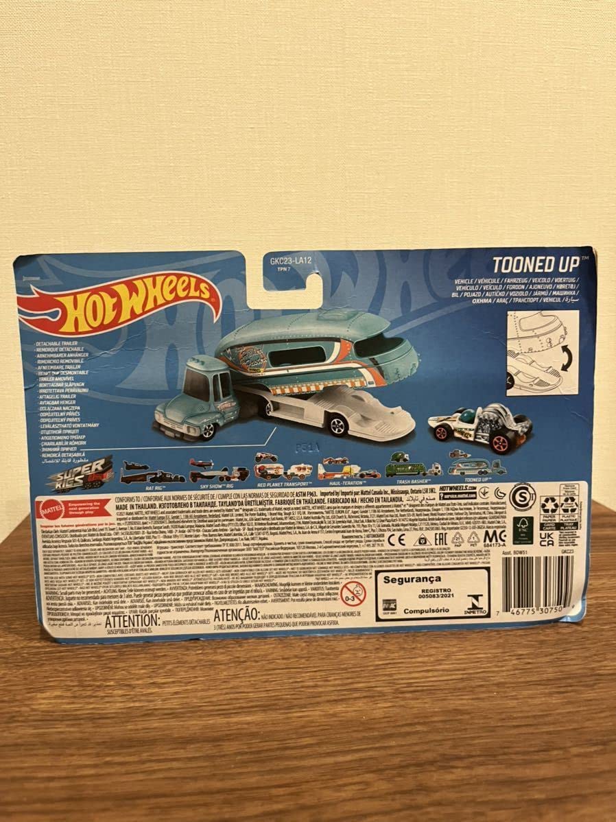 ホットウィール SUPER RIGS スーパーリグ 6台セット 2024年6月にドンキ発売予定のSUPER RIG ASSORTのラインナップ