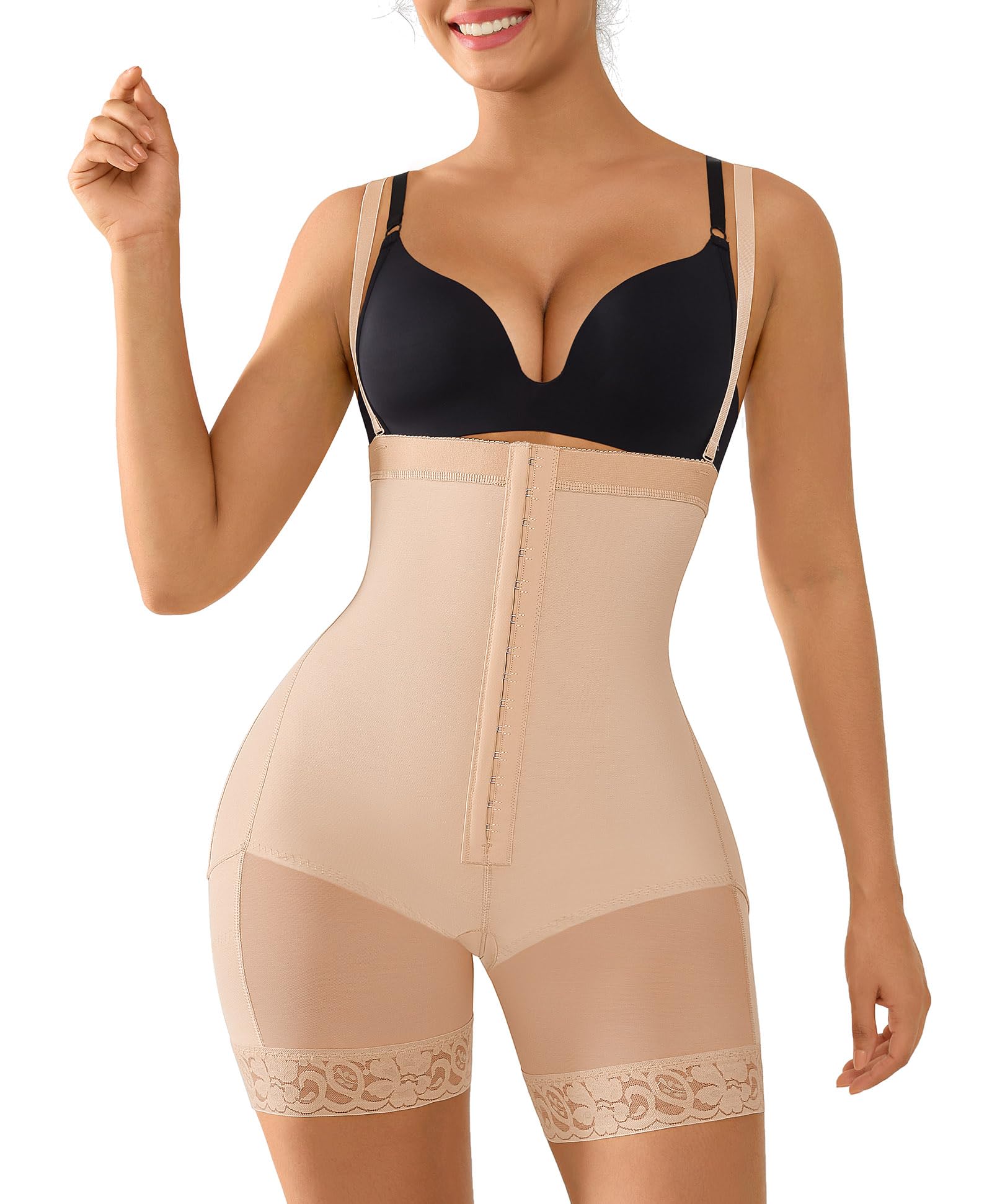 Lover-Beauty Fajas Colombianas Shapewear for Women Tummy Tuck Compression Garment Butt Lifting Shapewear