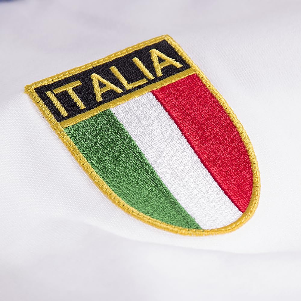 Italy Away World Cup 1982 Short Sleeve Retro Football Shirt