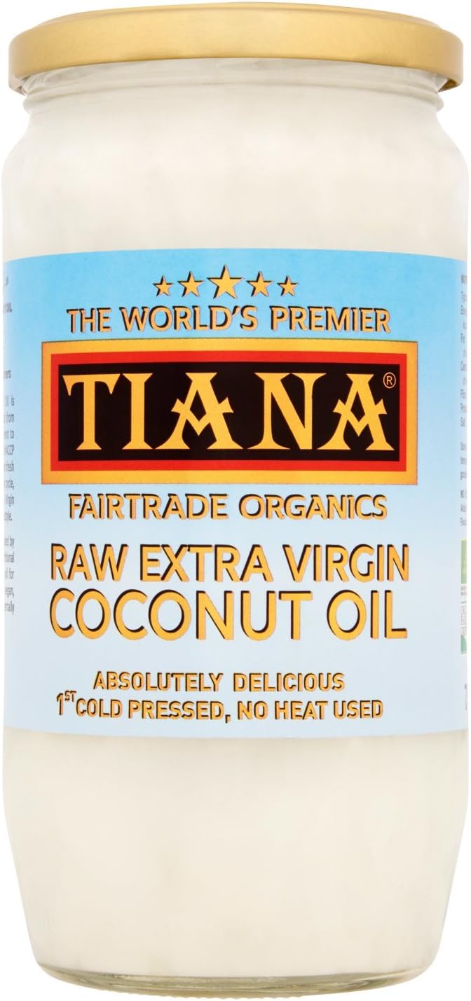 (2 Pack) - Tiana - Org Virgin Coconut Oil TIA-VCO750 | 750ml | 2 Pack Bundle