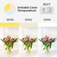 Vista 5 de Iluminación para debajo del gabinete de 42 pulgadas, luces LED cableadas para debajo del gabinete, regulables de 2240 lm de alto brillo, 3