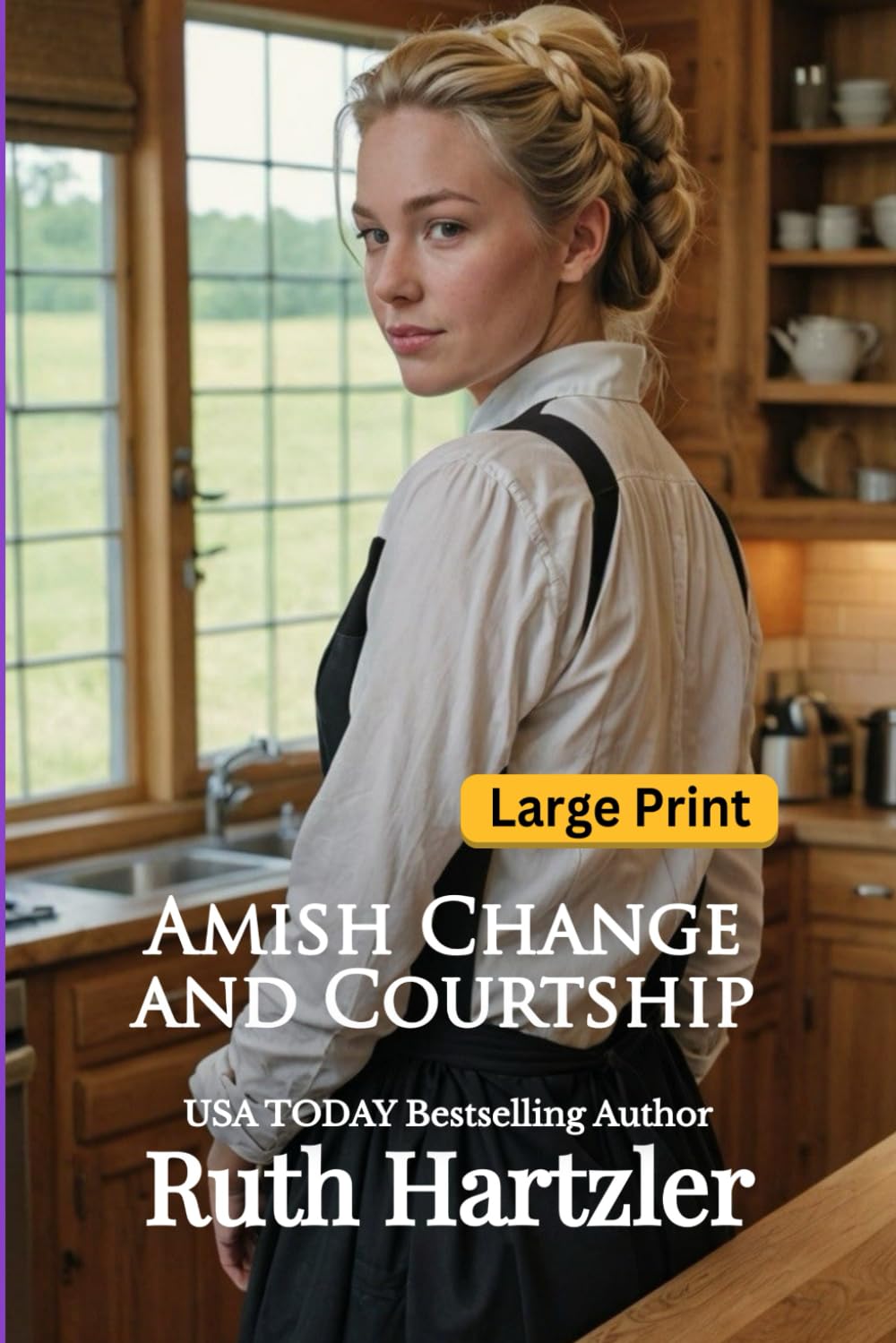 Amish Change and Courtship Large Print (Amish Hearts and Homesteads Large Print)