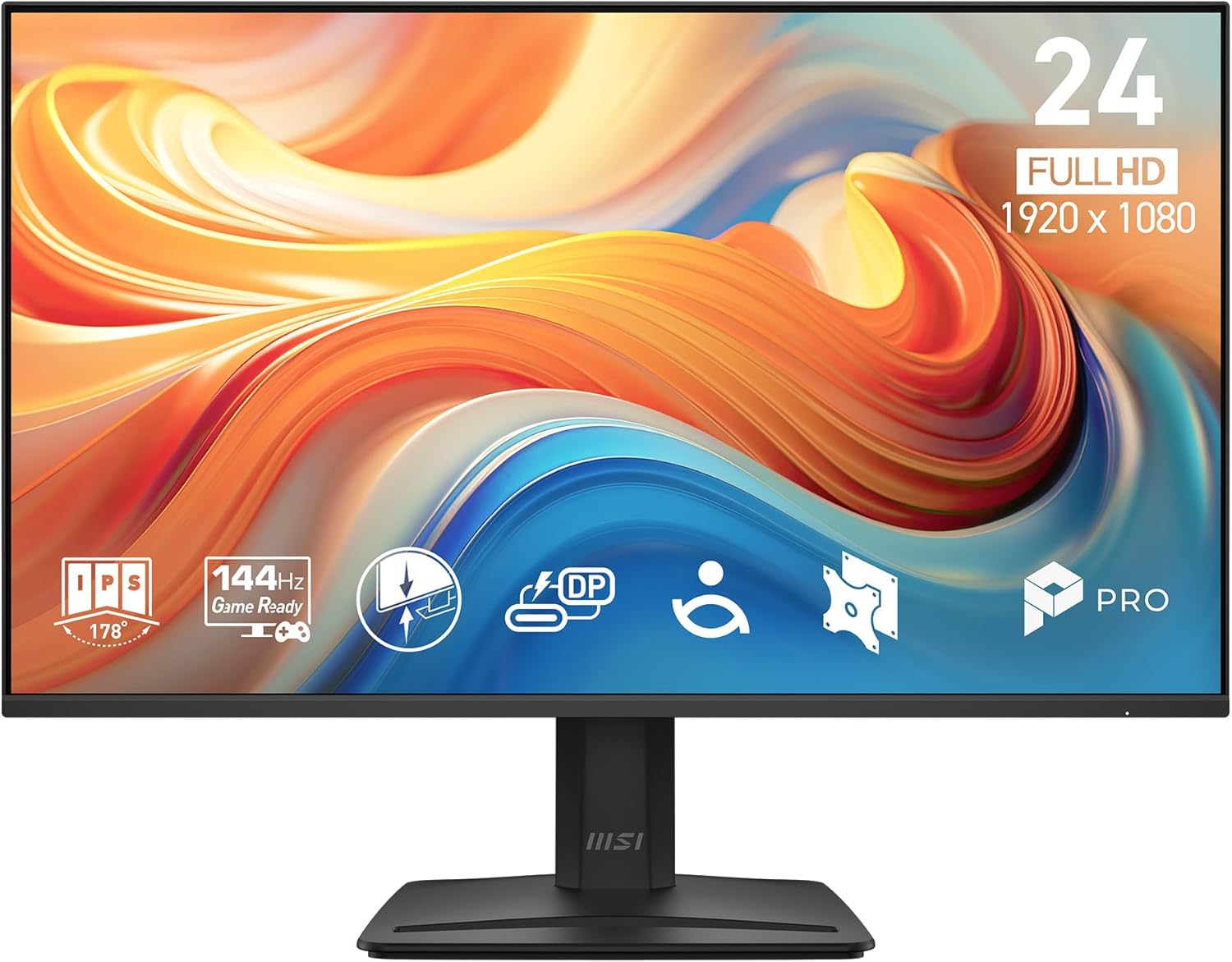 Monitor 24 FHD IPS 144Hz FreeSync USB-C
