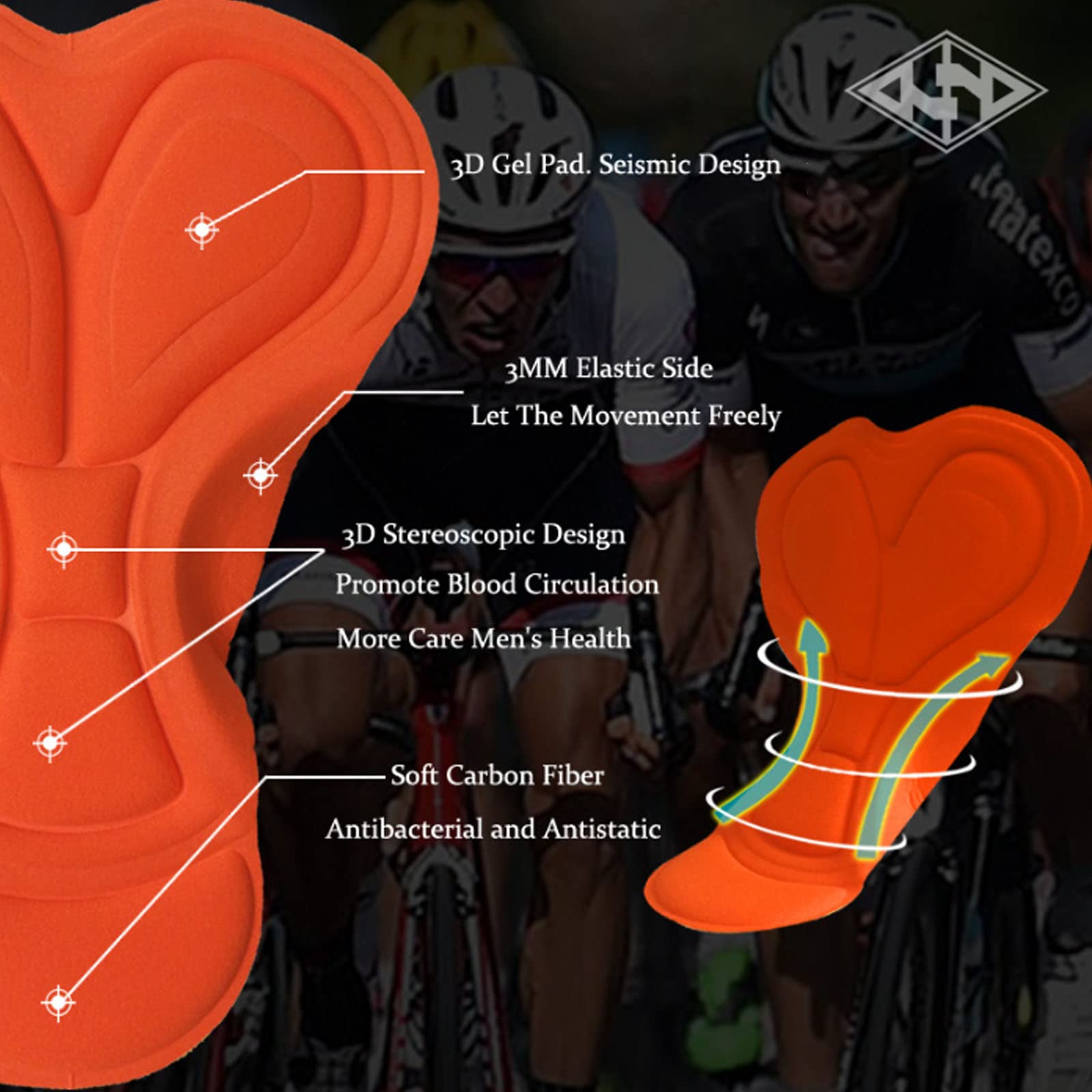 WEALTHY73 Summer Women's Cycling Jersey Set Breathable Riding Short Sleeve 3D Padded Bike Shorts Quick Dry Outfit,Purple,3XL(180cm80kg)