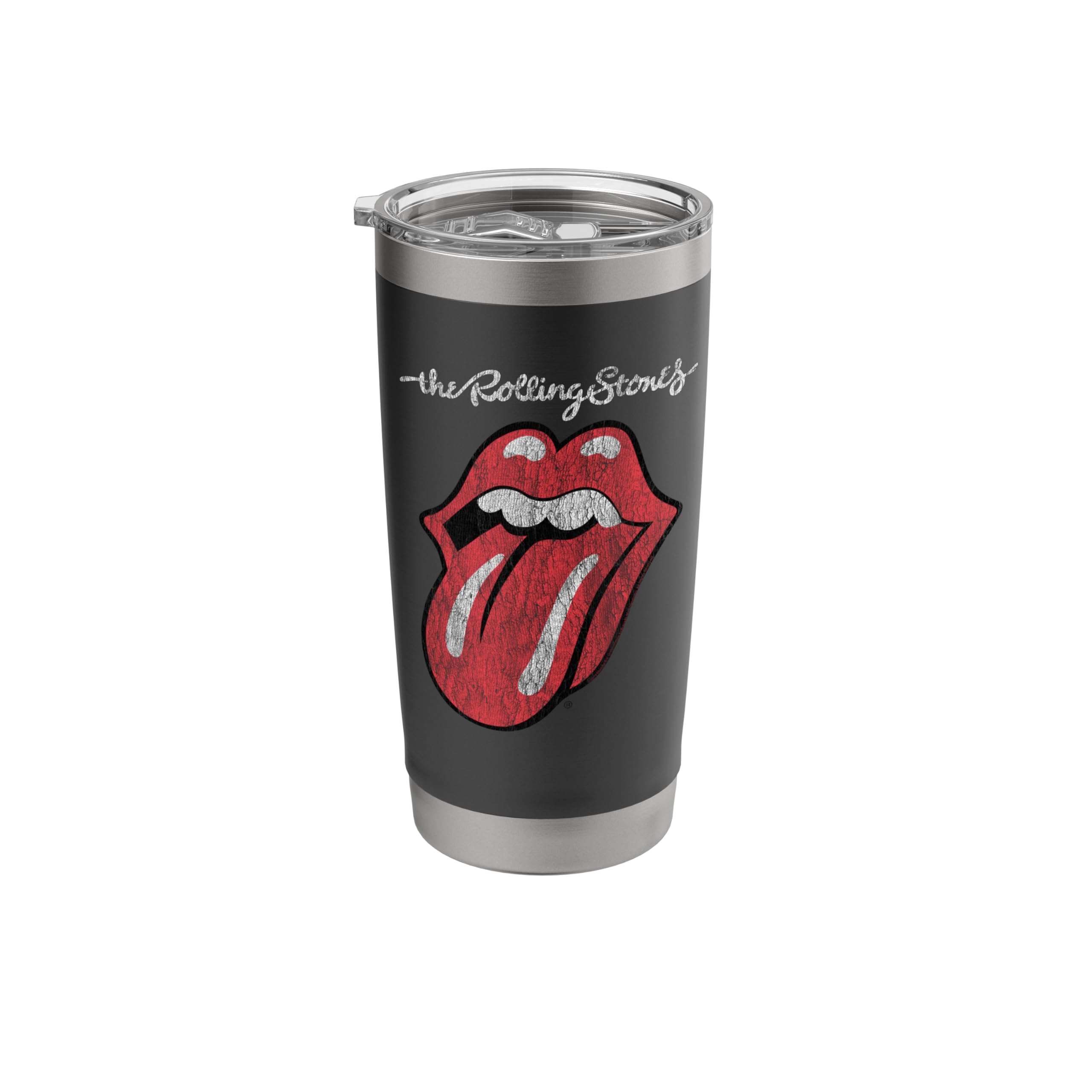Rolling Stones Official Script Tongue Stainless Steel Insulated Tumbler