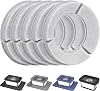 Decflow 10L Stainless Steel Dog Water Bowl Filter, 5PCS Replacement Filters for 7L1.8Gal 10L2.6Gal Square Dog Water Bowl