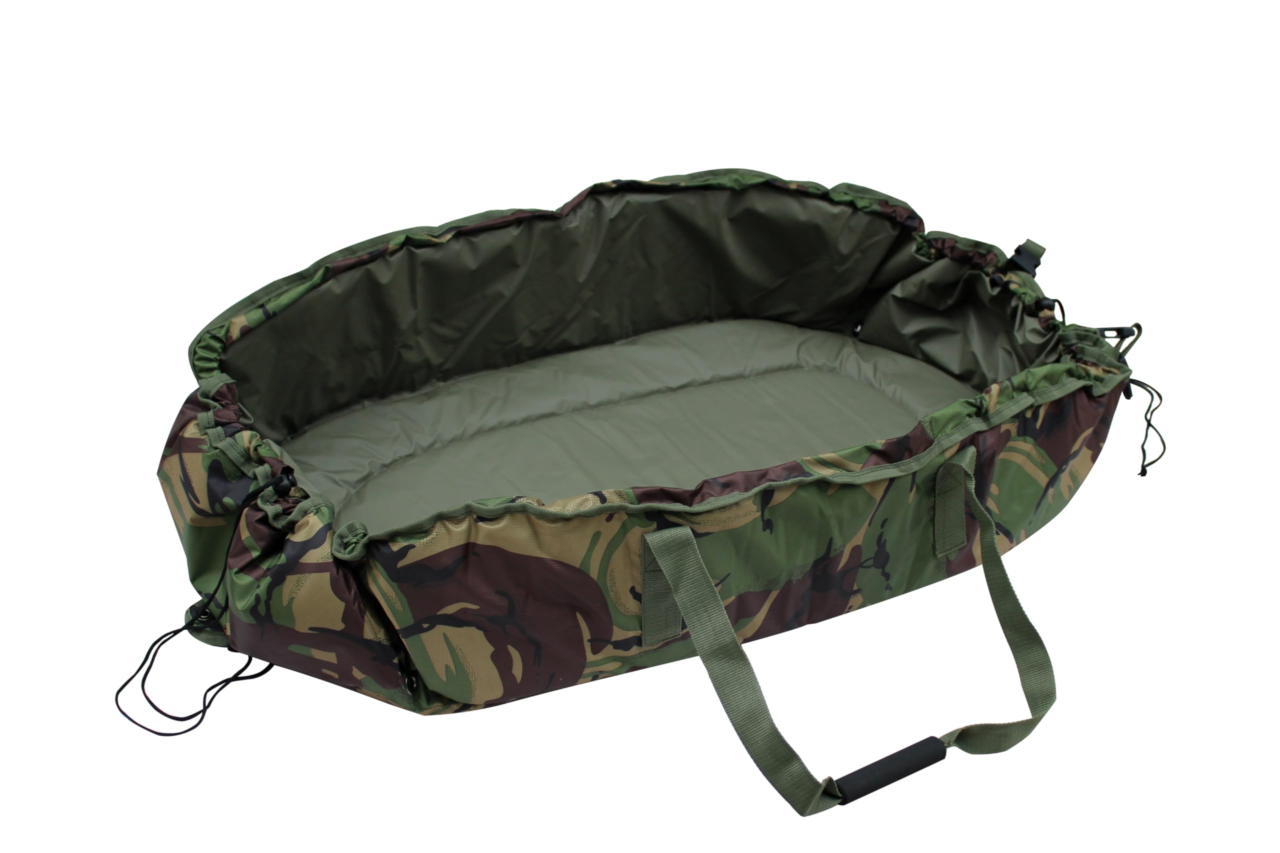 Abode Safe-Zone Roll-up Carp Cradle Unhooking Fishing Mat DPM Camo