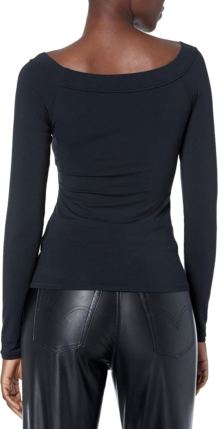 Rebecca Taylor Women's Modal Boat Neck Top - Image 2