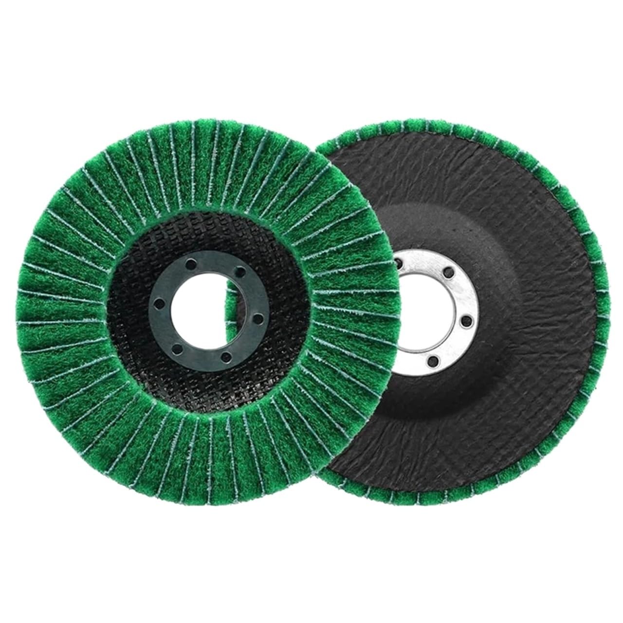 Fächerschleifer 3–10 Stück 4,5 Zoll 115 mm Lamellenpolierscheibe | Polierscheibe mit 120er Körnung for Winkelschleifer for Polieren von Metall(10 pieces)