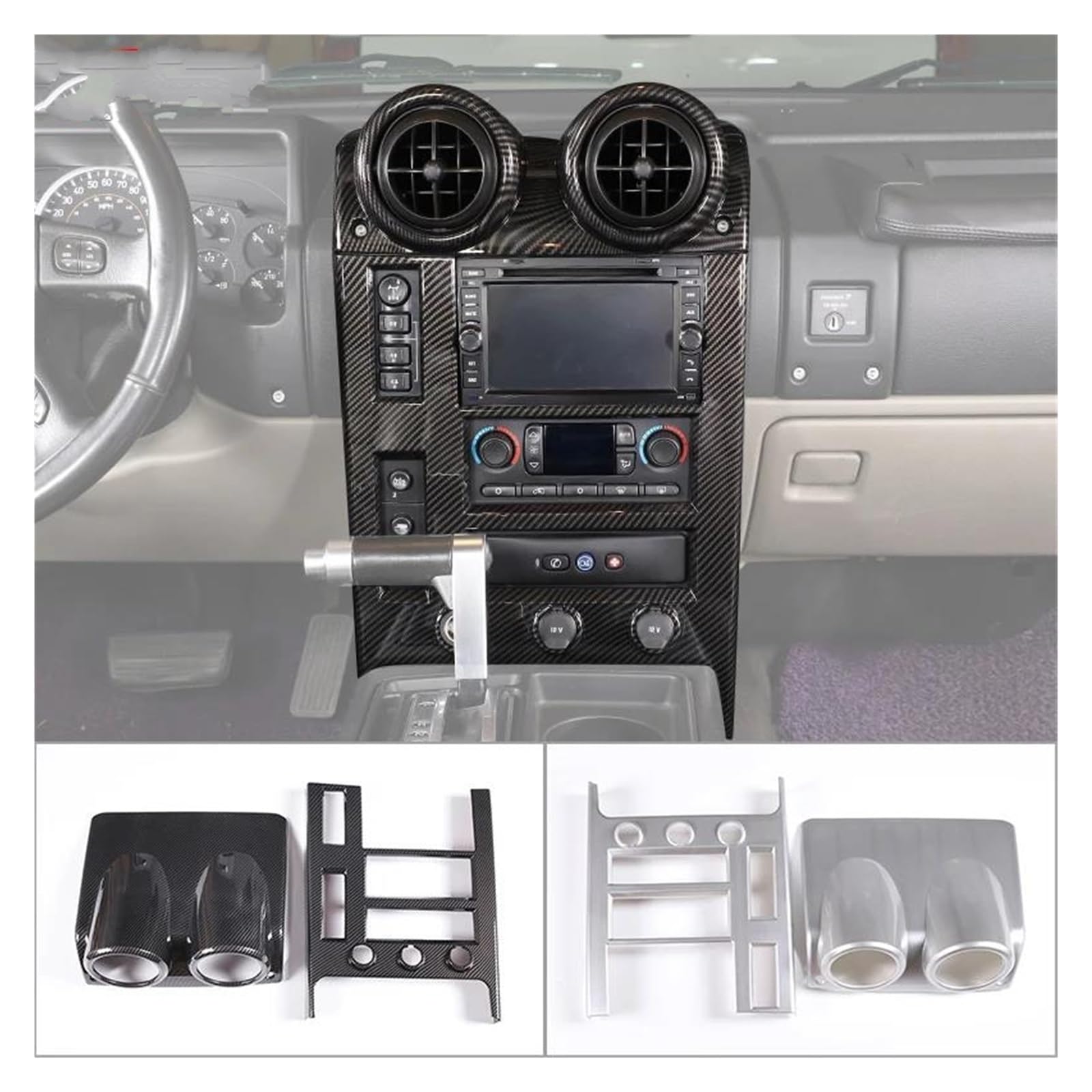 ハマーH2 ダッシュボードパネル 割れ無し！03'～07 品数極少！現物限り！