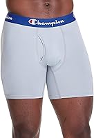 Vista 2 de Champion Calzoncillos tipo bóxer elásticos ligeros y transpirables para hombre (paquete de 3)