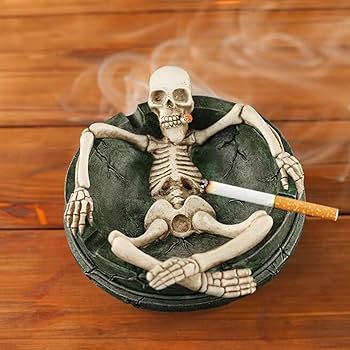 Amazon.co.jp: MUHBIJO スケルトン灰皿1個、ゴシック装飾スカル灰皿 Amazon.co.jp: MUHBIJO スケルトン灰皿1個、ゴシック装飾スカル灰皿
