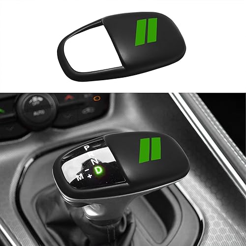 Miniatura 8 de Pomo de la palanca de cambios para Dodge Charger Accesorios 2015-2023 Challenger 2015-2023 2024 Durango 2016-2025 ABS Interior Inserción Decoración