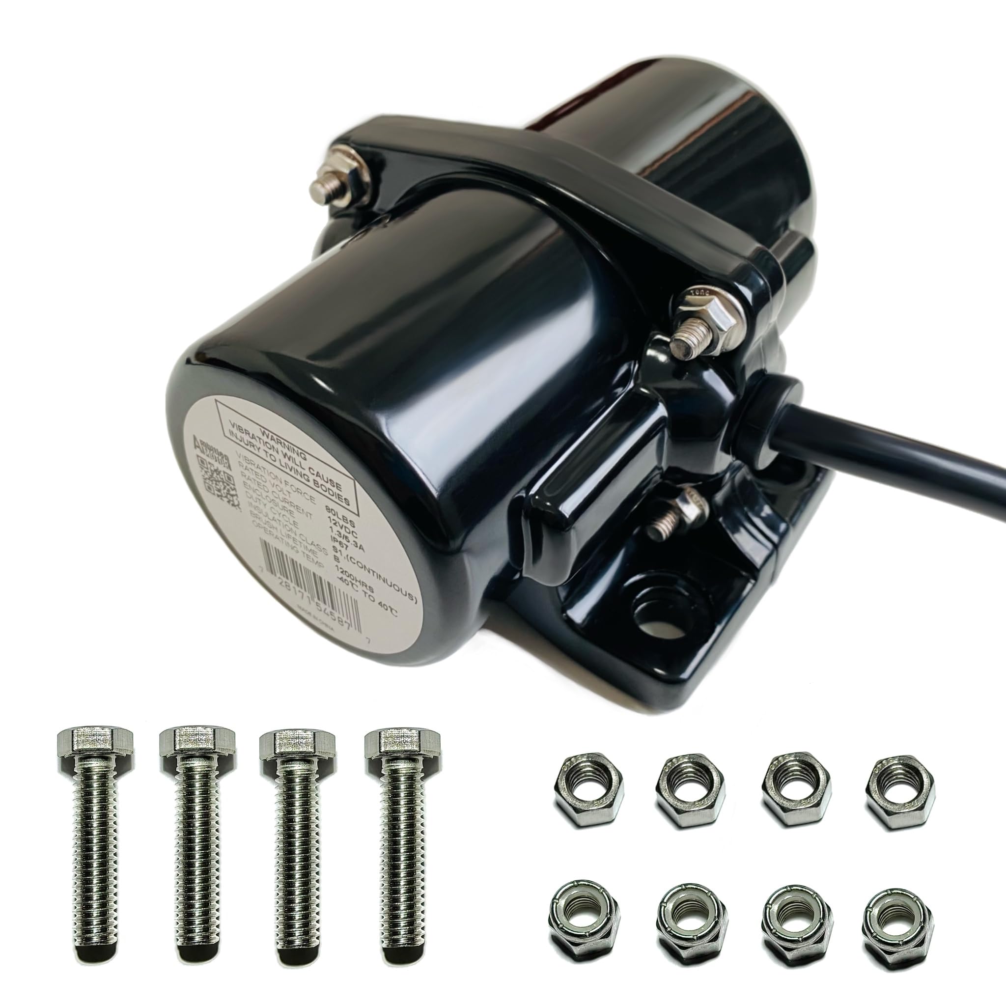 Concrete Vibrator Motor - 12VDC VIB50 -1