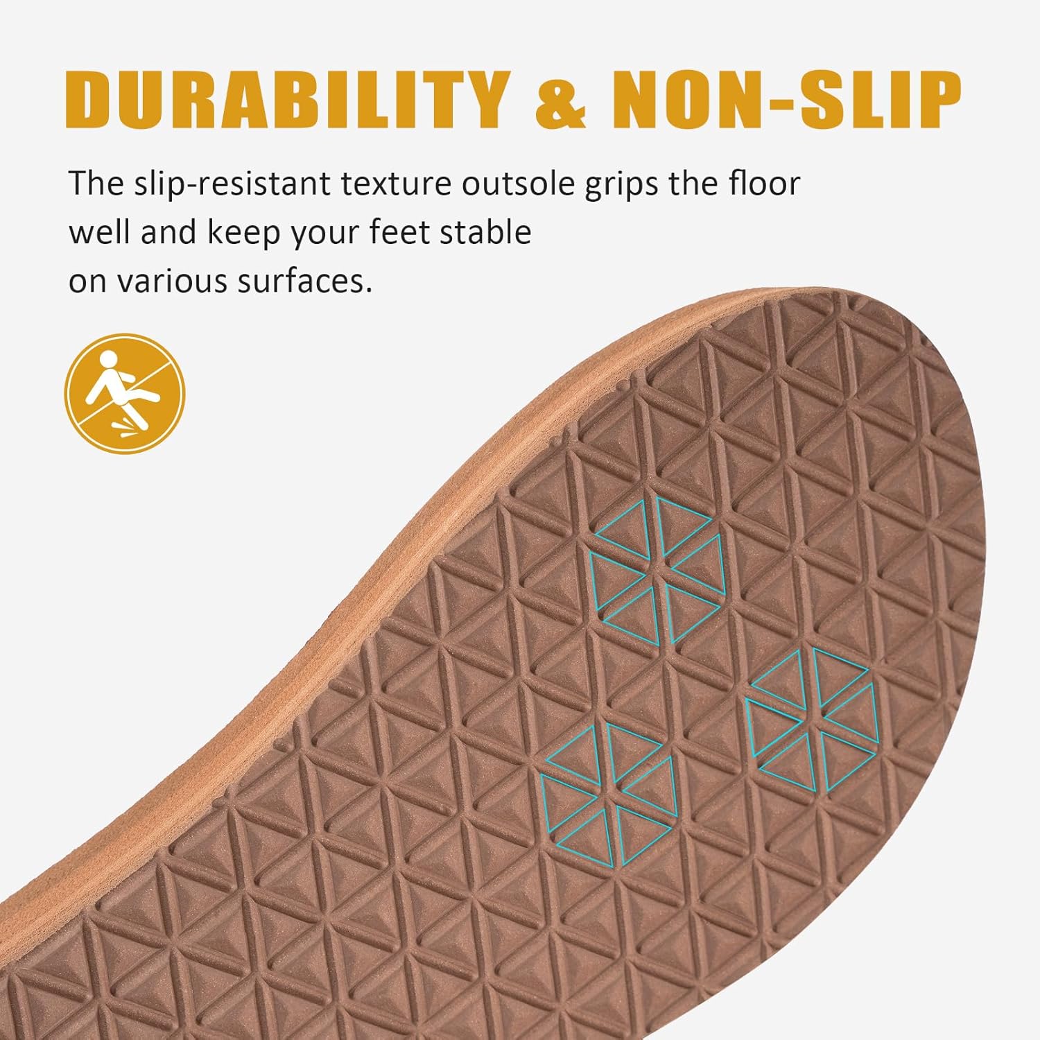 Womens Flip Flops Comfortable Yoga Mat Thong Sandals Non Slip Lightw Walking Slides - Image 6