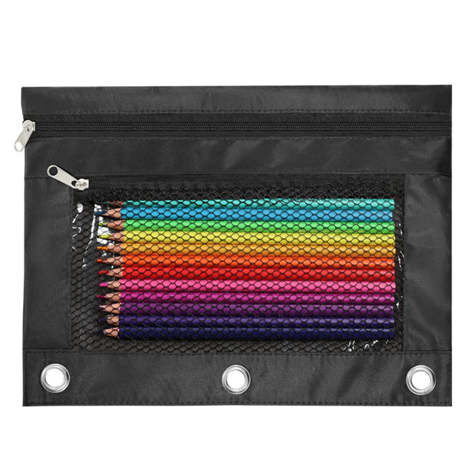 Photo 1 of KYAPUB 3-Ring Binder Pouch with Dual Zipper