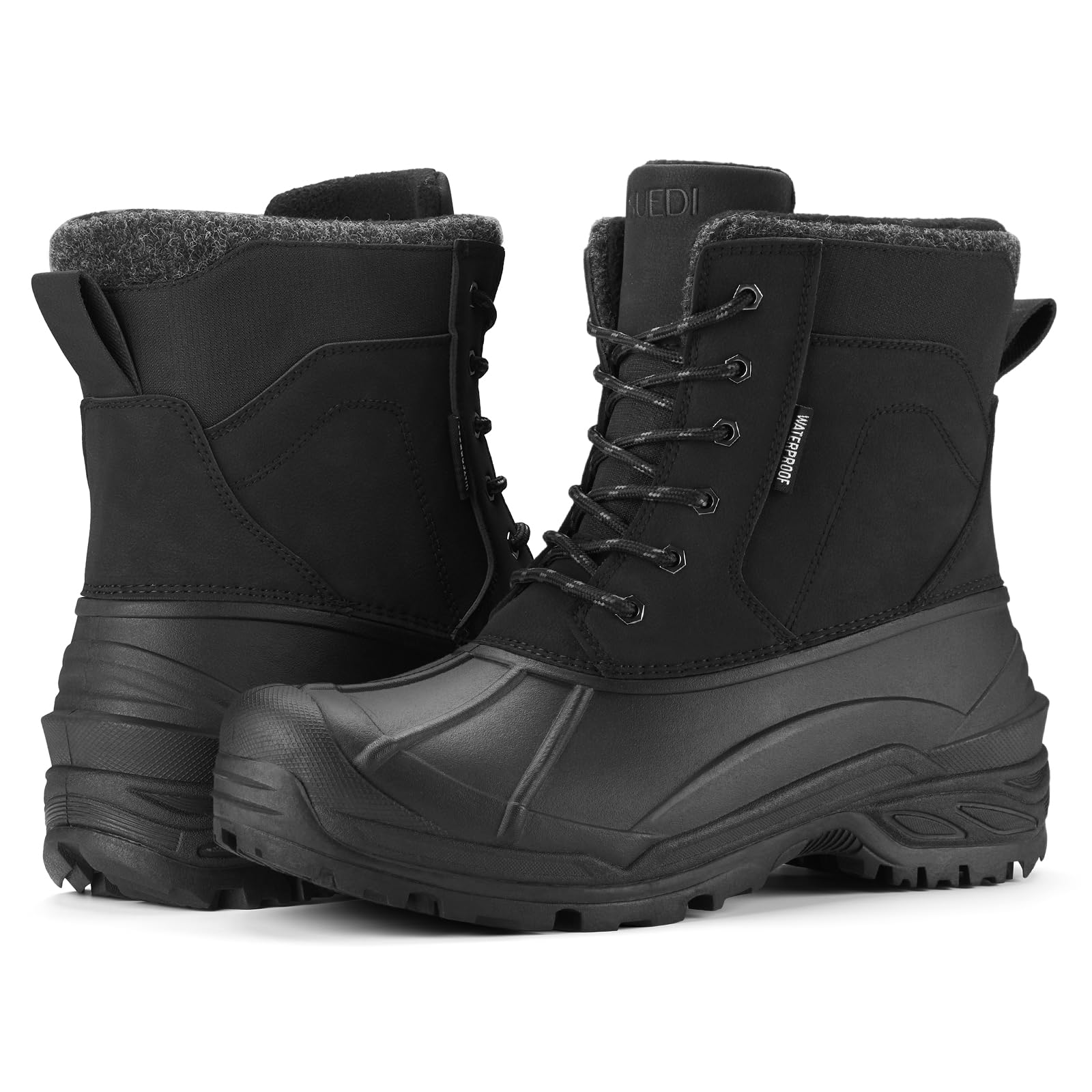 Men's Snow Boots Insulated Waterproof Lightweight