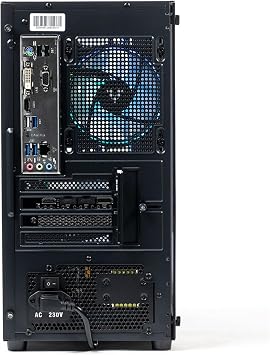 GTR Gaming PC | Intel Core i5-12400F | NVIDIA RTX 5060 Ti 8GB | 16GB DDR4 RAM | 1TB NVMe SSD | 600W 80+ Bronze PSU | Windows 11 | ARGB Glass Case | WiFi