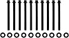 FEL-PRO ES 72439 Head Bolt Set