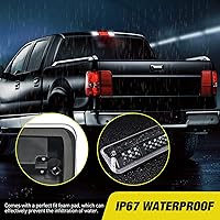 Vista 4 de Nilight - Tercera luz de freno de montaje alto, luces LED de repuesto para faro trasero, luz trasera de montaje central de cabina