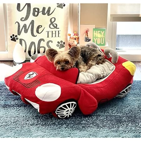 ferrari dog bed
