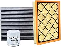 Kefly Filtro de ar do motor JX6Z-9601-A e filtro de óleo FL910S e filtro de ar de cabine FP89 adequado para Ford Escape 2020-2025, Maverick 2022-2024, Bronco Sport 2021-2025