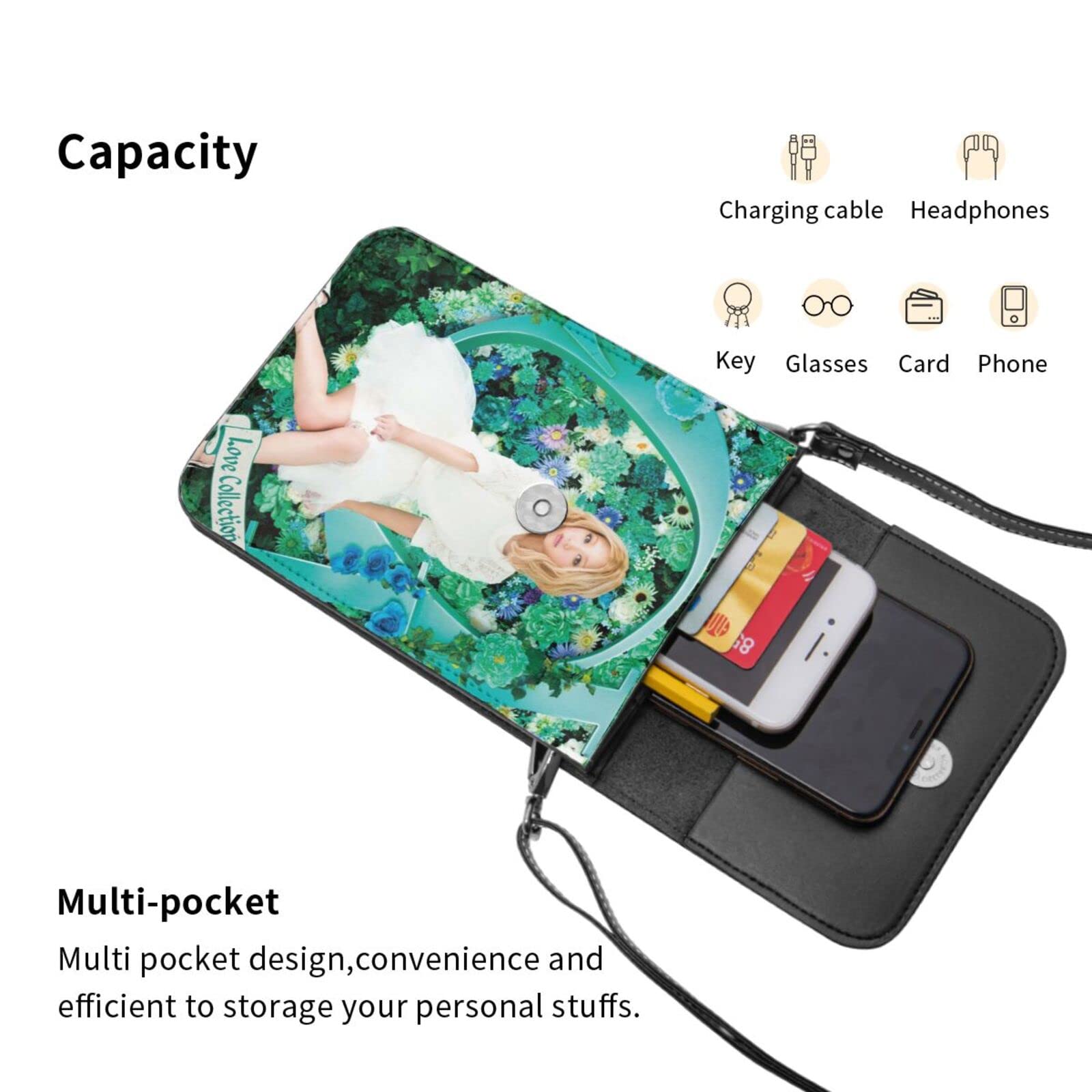 Amazon.co.jp: 西野カナ2 人気 斜め掛けバッグ 携帯電話用ポーチ