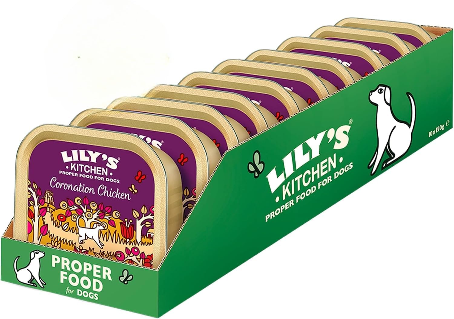 Lily's Kitchen Coronation Chicken Wet Dog Food - 150GLily's Kitchen Coronation Chicken Wet Dog Food - 1…