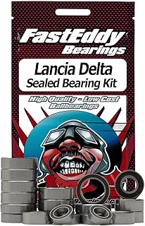 FastEddy Bearings Compatible with Tamiya Lancia Delta Integrale (TT-02) Sealed Bearing Kit