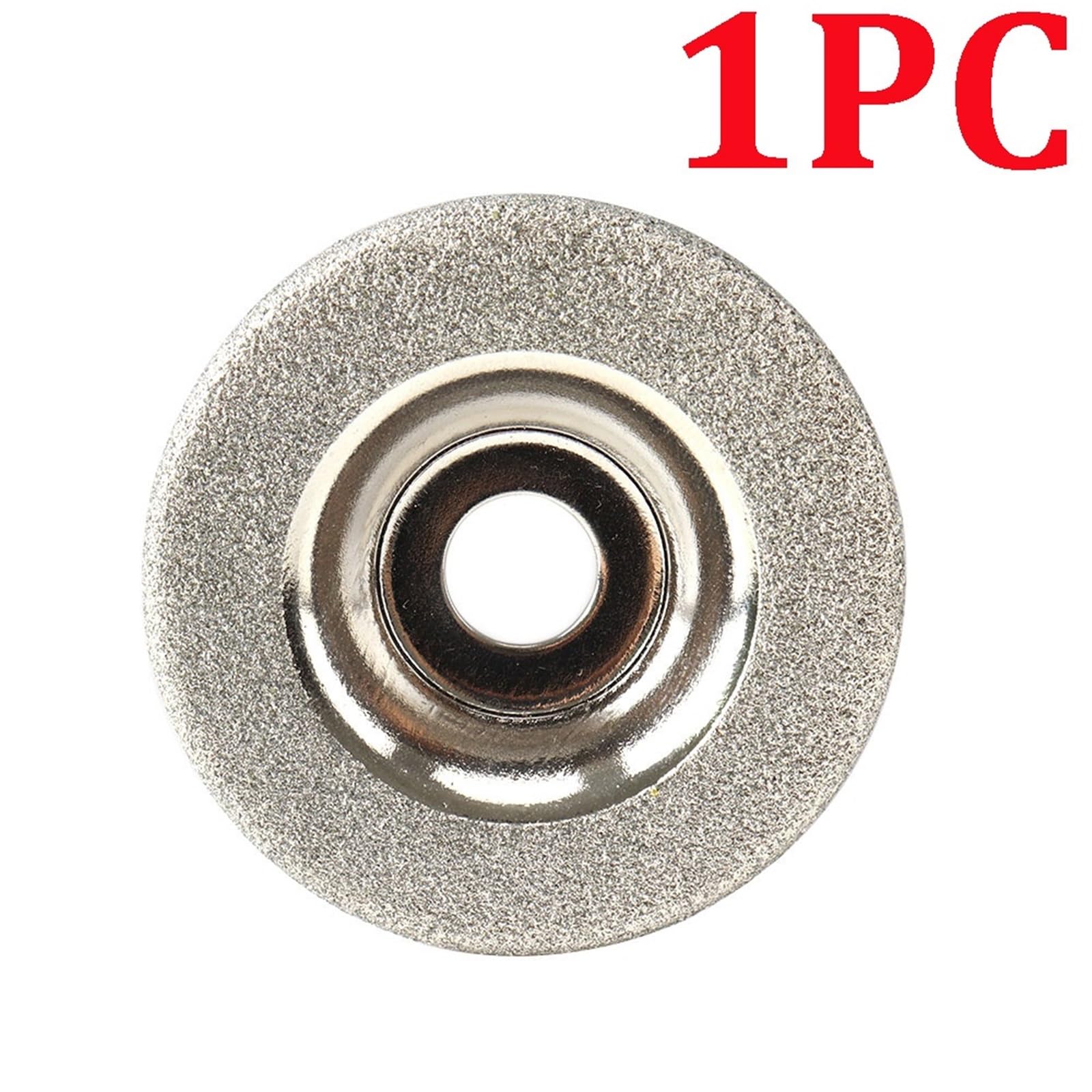 Muela de pulido, copa muela diamante 50 mm - Fresa esmeril 2 "para rectificadora Grano 150/180/320 for proyectos bricolaje en el hogar(180Grit 1Pcs)