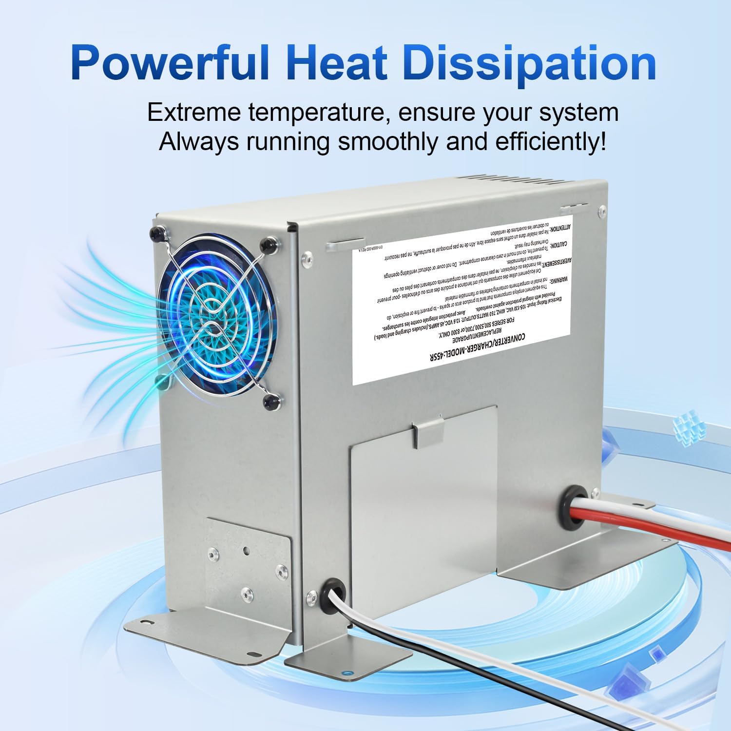 45 Amp RV Power Converter/Charger Replacement/Upgrade for RU Series 45RU 500,5300,7300, or 8300