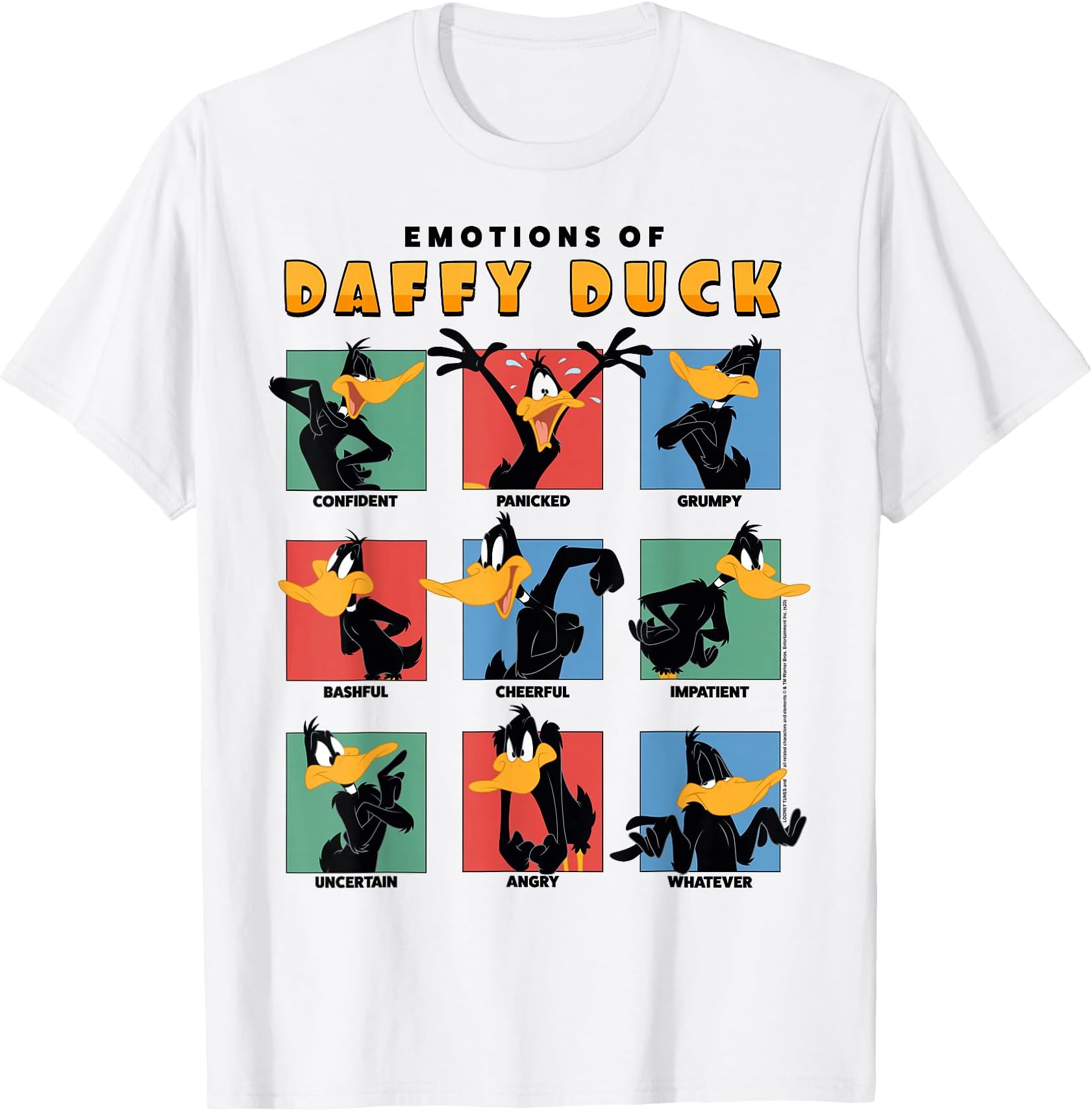 Emotions of Daffy Duck T-Shirt