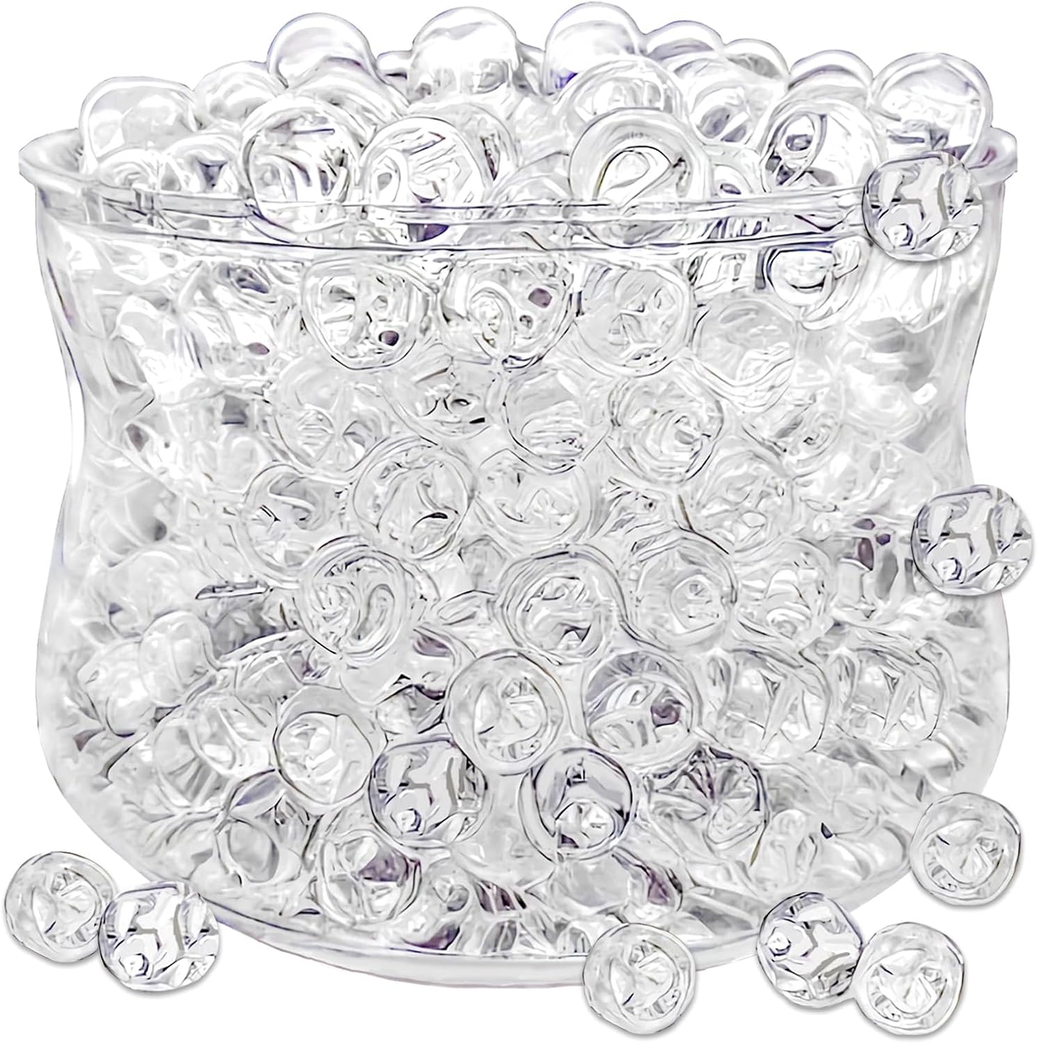 Clear Water Beads 10000 Pcs Clear Water Gel Jelly Beads Vase Filler