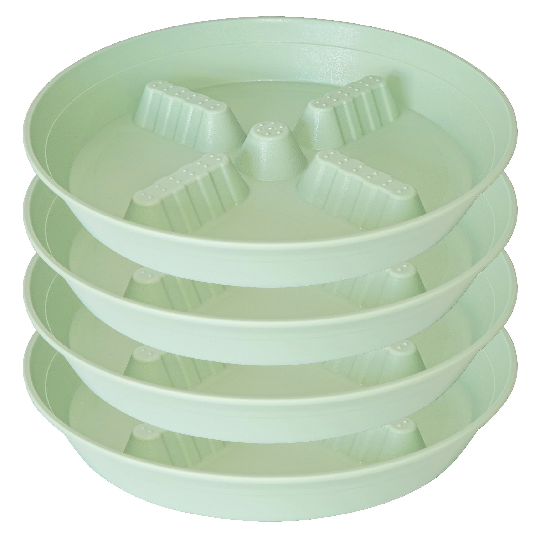 Plant Saucers - 4 Pack Drainage Trays -19 Plant Saucers - 4 Pack Drainage Trays -19