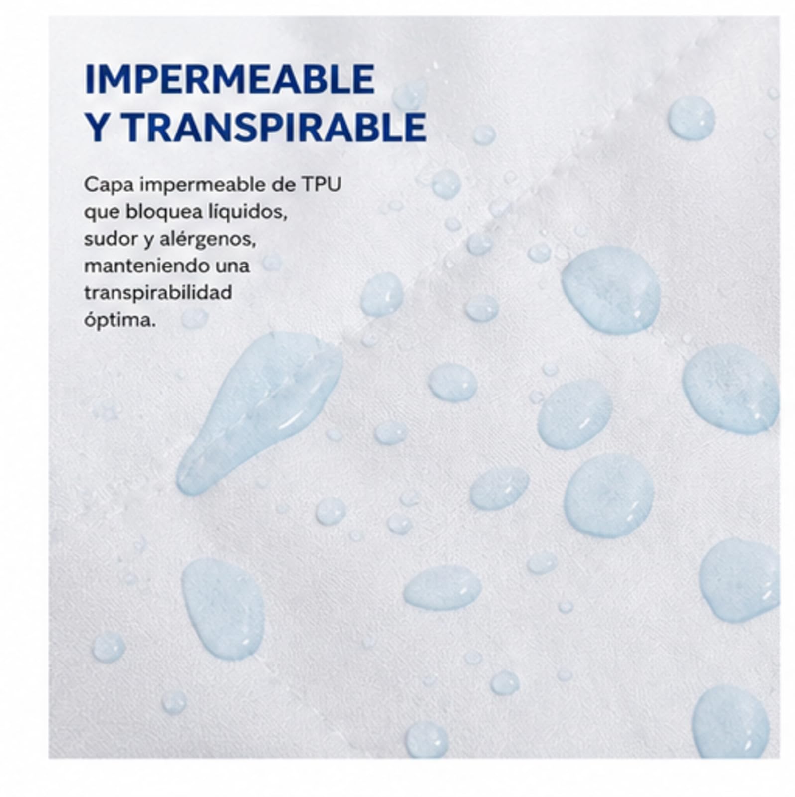 Anticimex Funda Colchón Anti Chinches 150x200x30 cm | Protector Colchón Impermeable y Antiácaros Profesional | Cierre Hermético con Bloqueo de Seguridad | Confinamiento Total 6 Lados | Transpirable