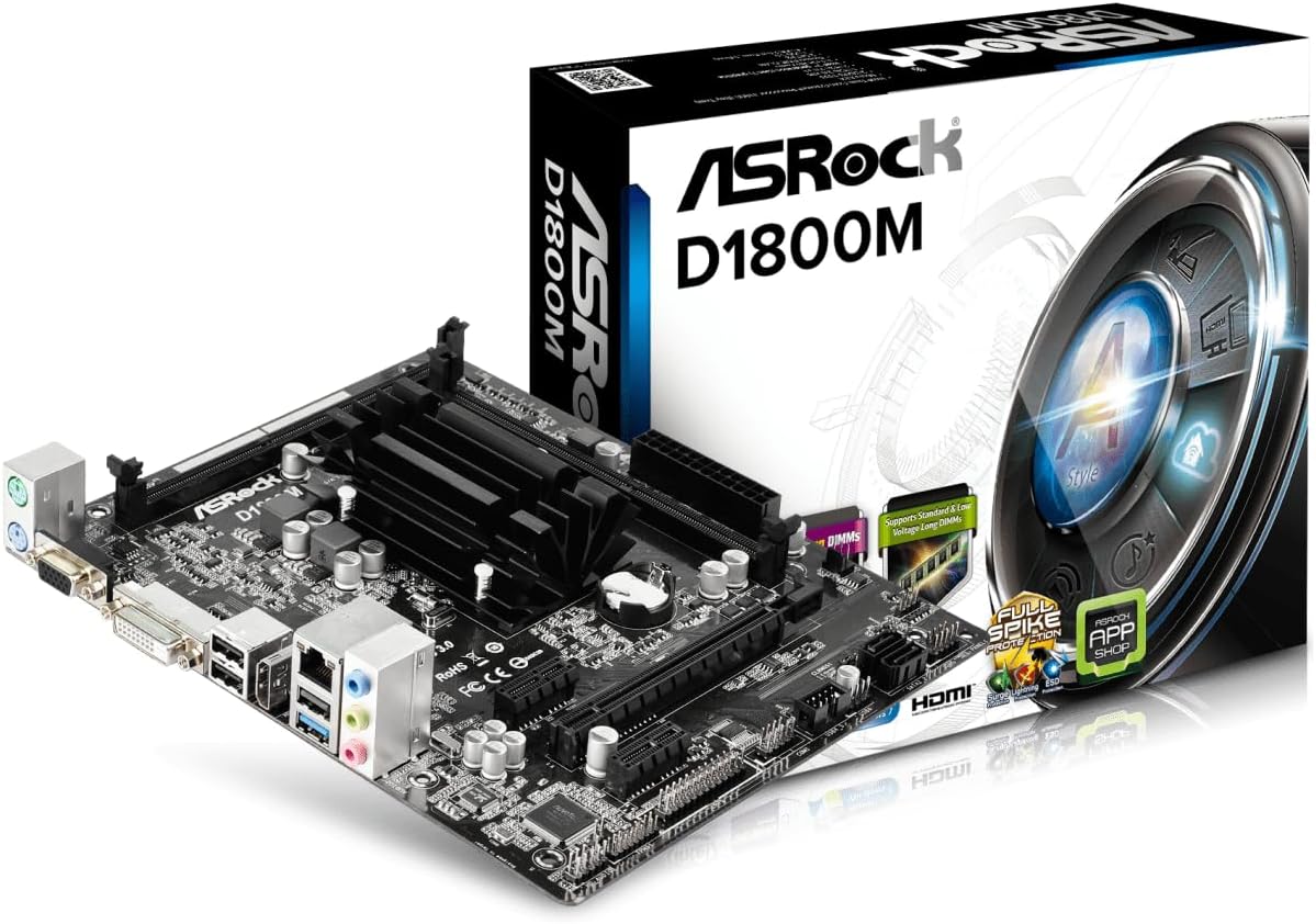Motherboard Micro ATX DDR3 1066 NA D1800M