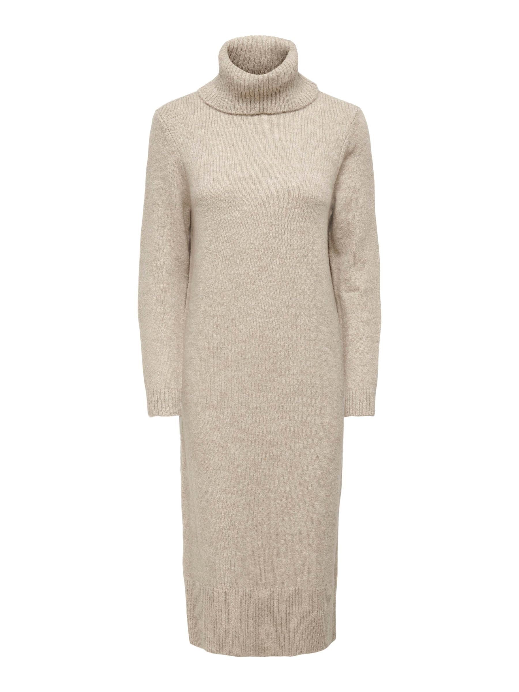 ONLBRANDIE L/S ROLLNECK DRESS KNT NOOS Uzun Elbise Kadın