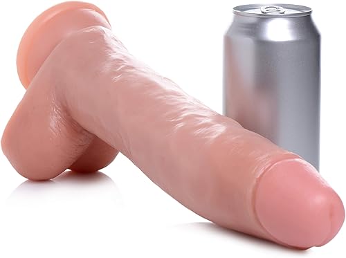 Miniatura 8 de Lynx Consolador de 11 pulgadas con bolas - marrón