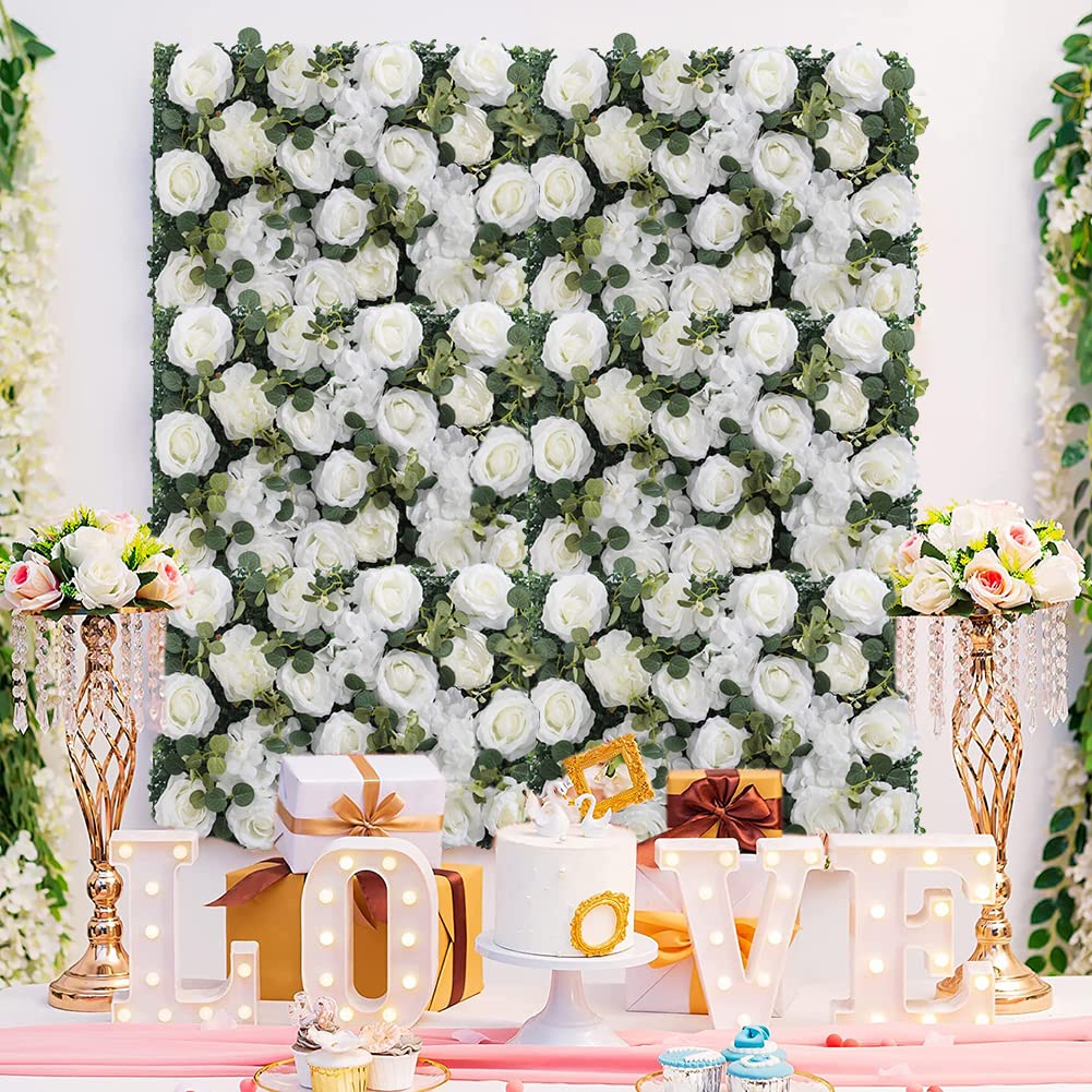 3x15 Ft Tablecloth Backdrop Set Of 4 | Gold Metal Frame Wedding Arch ...