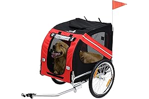 Aosom Dog Bike Trailer: The Perfect Ride for Your Furry Friend