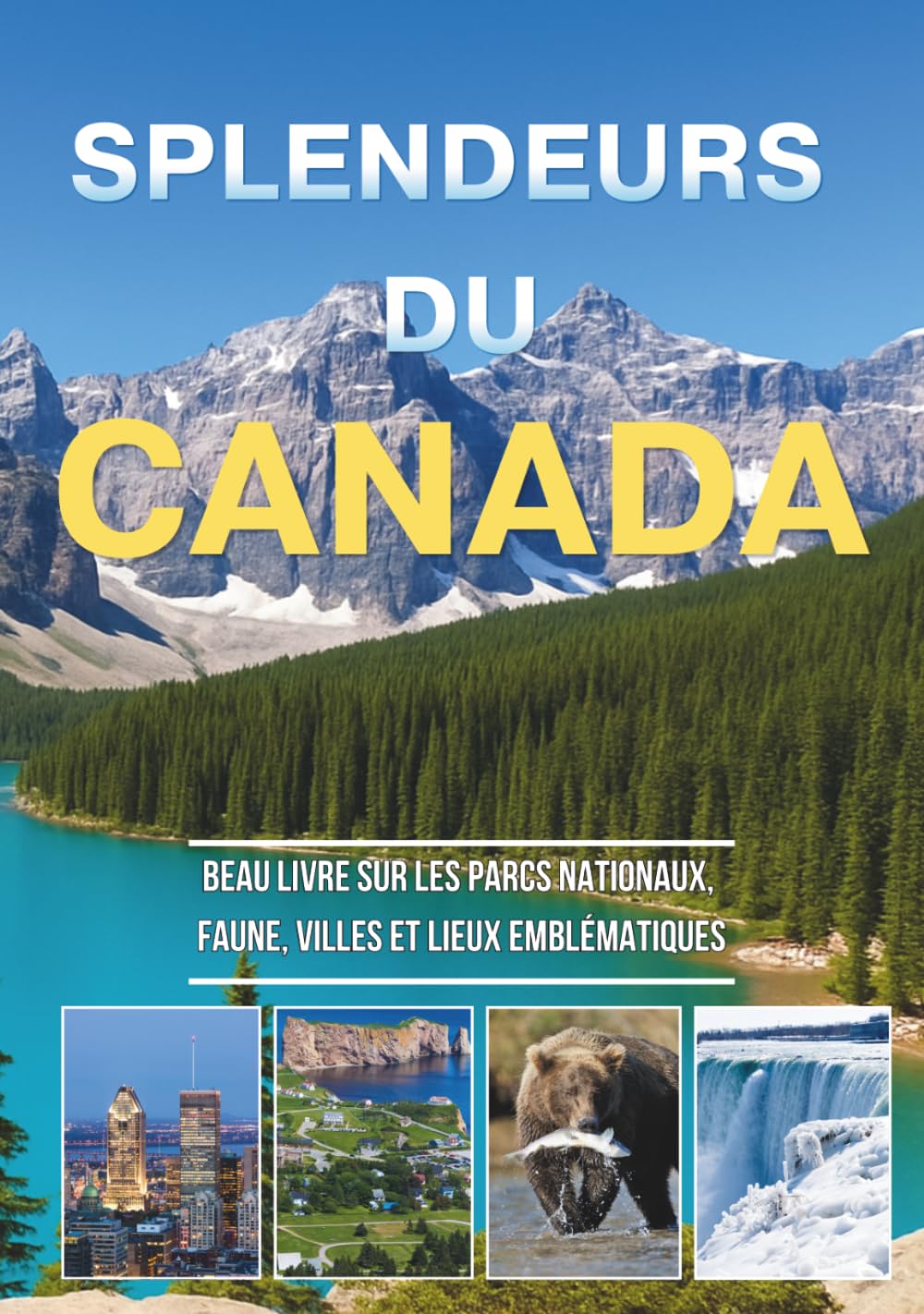 Livre de faune sauvage et paysages du Canada, le cadeau idéal pour amoureux de nature