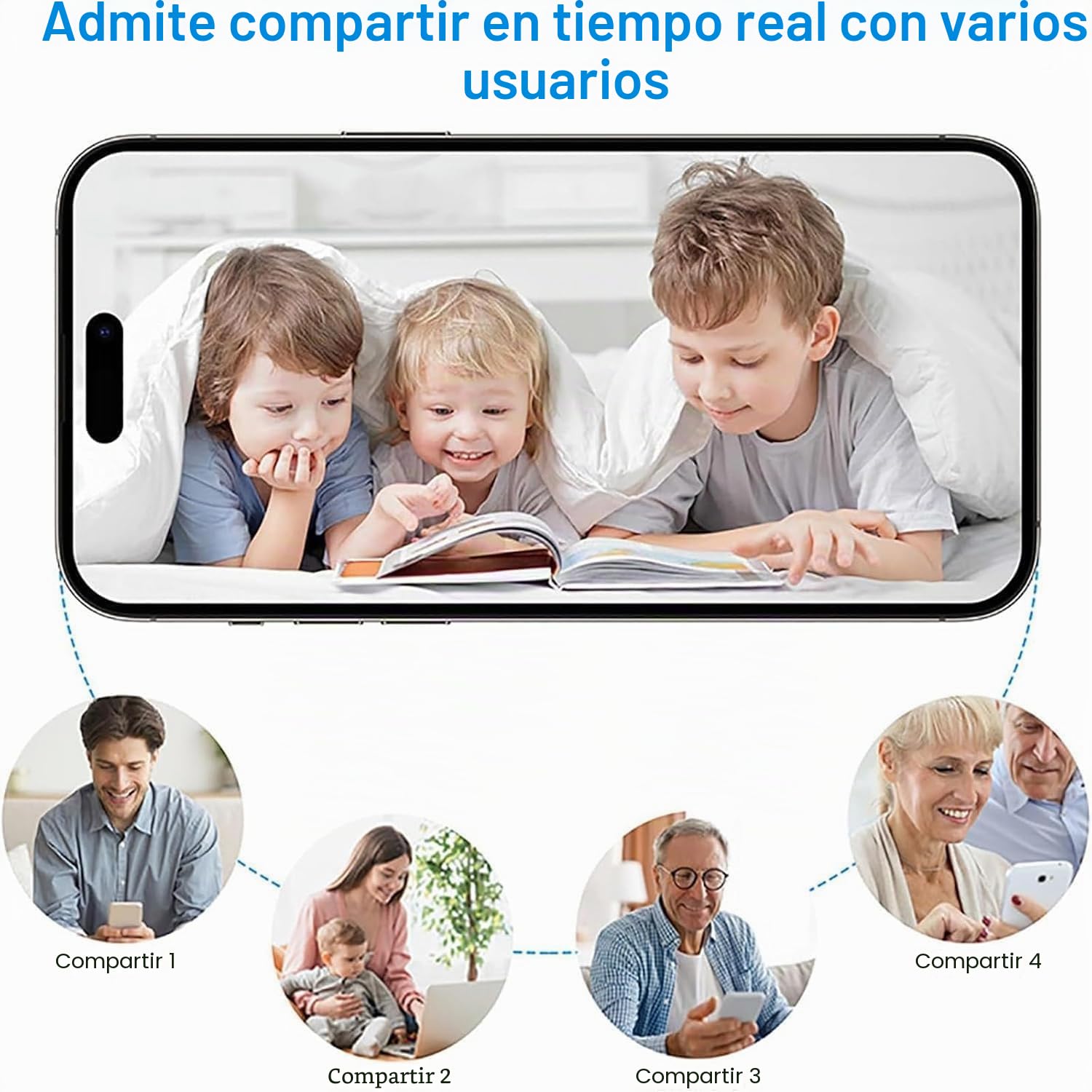 Cámara Ojo de Gato, Popular Cámara de Ojo de Gato para el Hogar, Mini Cámara Wifi Inalámbrica 1080p con Visión Incluida, Fácil Instalación, Cámara de Visión Nocturna para Hogar, Oficina, Coche (3