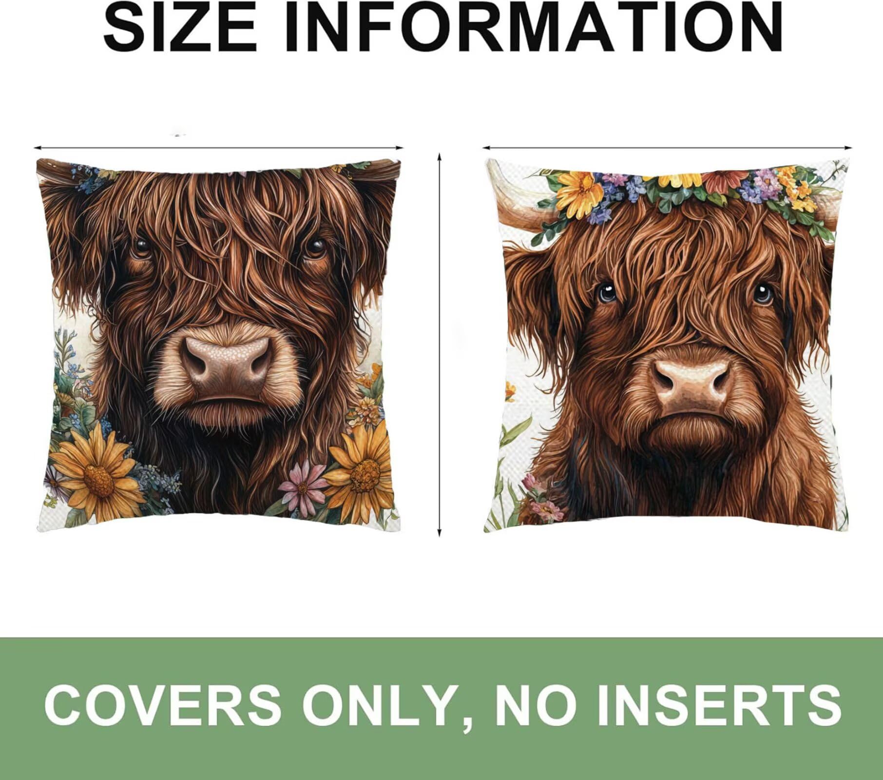 Cuscini Per Divano 50x50cm Set di 4 Cuscini da Esterno Divano Bue Cuscino Esterno Decorativo in Lino Impermeabile Cuscino Letto Amaca da Giardino, Usato Per Sedie, Decorazione Del Giardino Fiore O-6