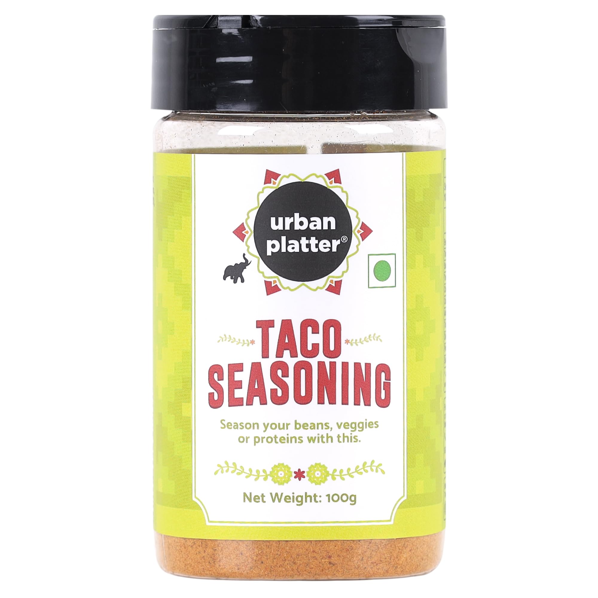 Urban Platter Mexican Taco Seasoning, 100g (Authentic Mexican Style Taco Spice Blend | Ideal for Veggies, Beans and Protein Mix) (B09B5CS3VV) Amazon Price History, Amazon Price Tracker