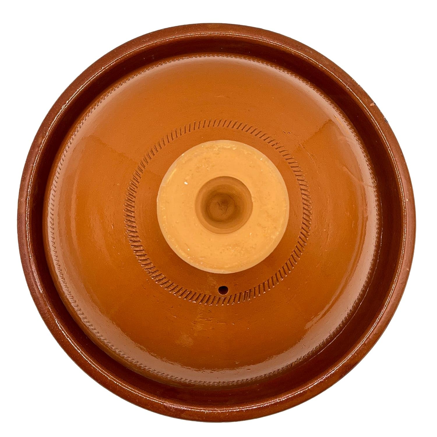 Tajine Marocchina Tradizionale in Terracotta Naturale Pentola Piatto Etnico Tunisina L 3Ocm 0511241400